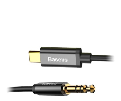 Kabel audio Baseus Kabel USB-C - mini Jack 3.5mm 1.2m
